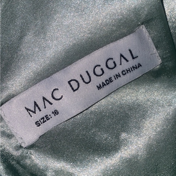 Mac Duggal Sage Gown - Picture 6 of 9